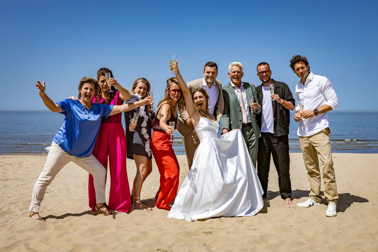 Groepsfoto's — Marco & Beaudine