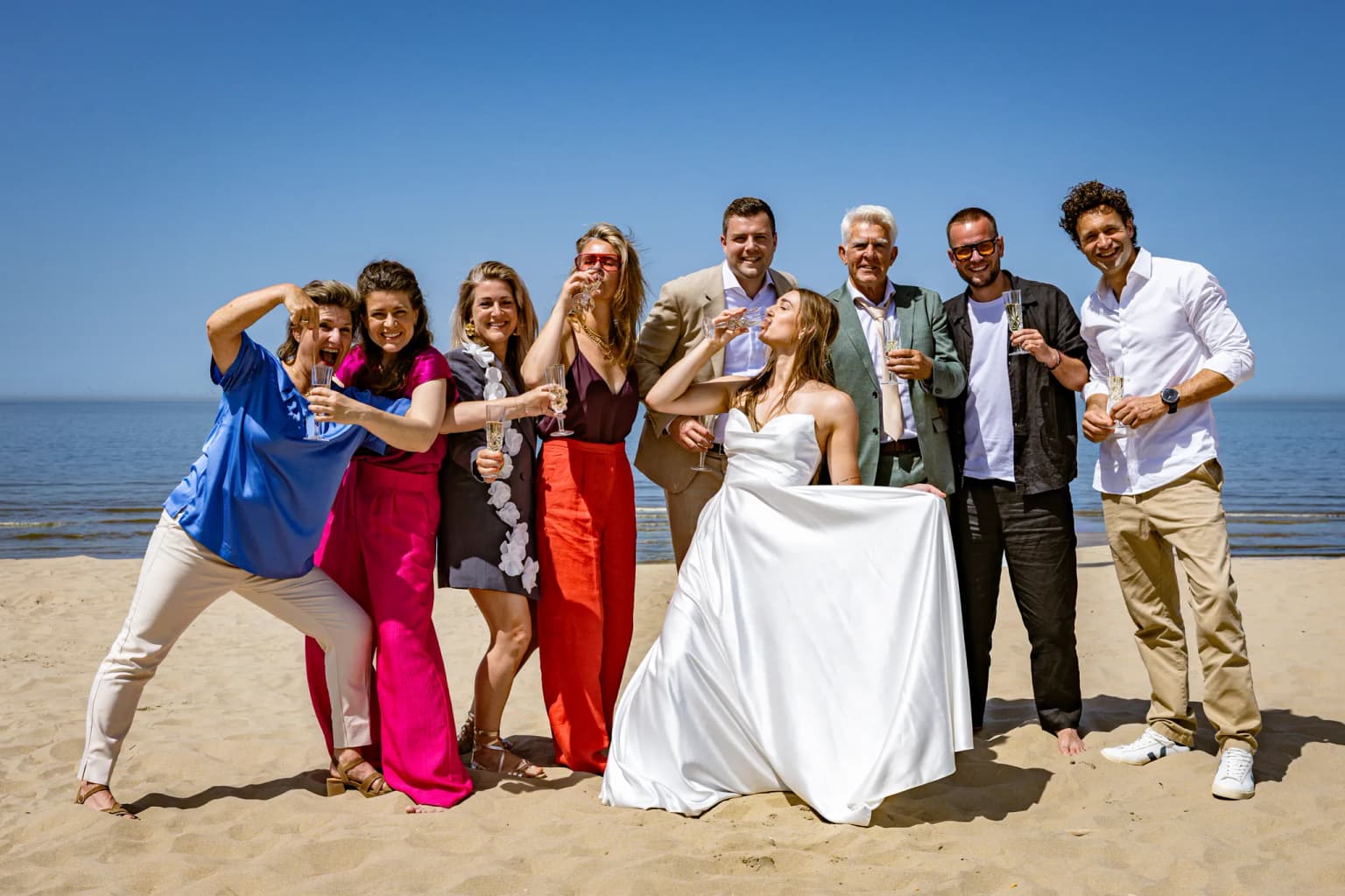 Groepsfoto's — Marco & Beaudine