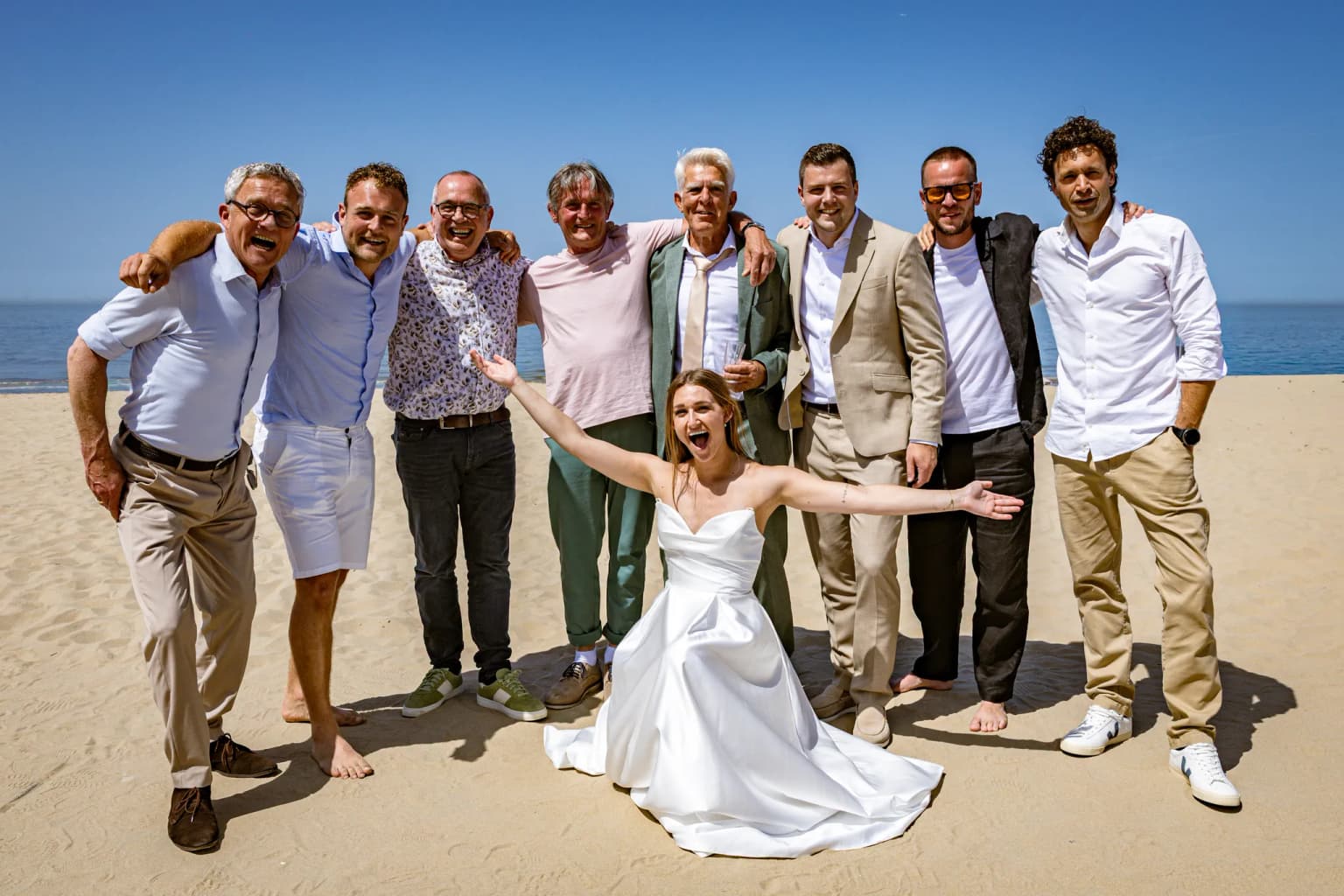 Groepsfoto's — Marco & Beaudine